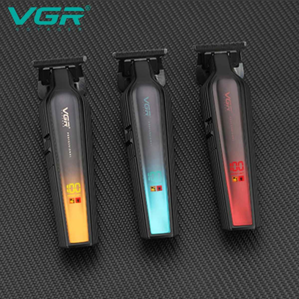VGR Hair Trimmer Professional Hair Clipper Rechargeable Hair Cutting Machine Electric Barber Plastic Trimmer for Men V-930
