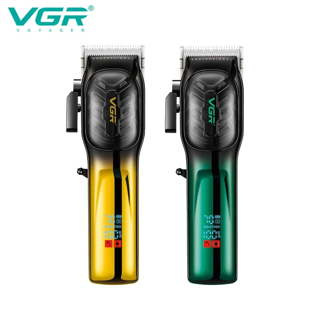 VGR Hair Trimmer Professional Hair Clipper Rechargeable Haircut Machine Adjustable Hair Clipper Electric Trimmer for Men V-654