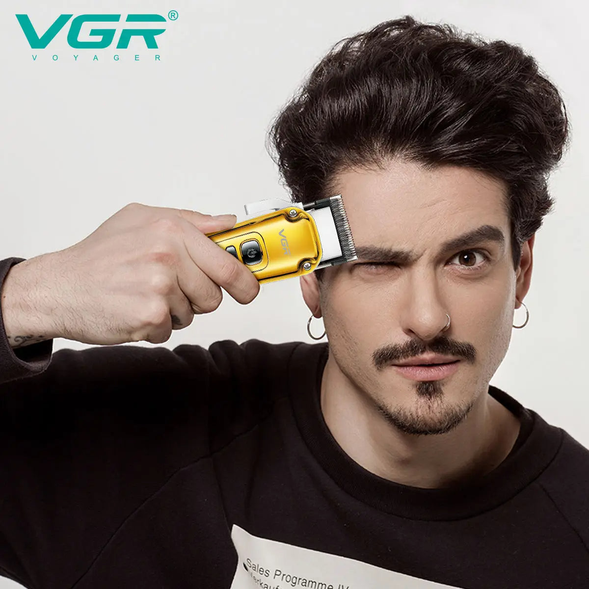 VGR-006 Barber Salon Rechargeable Professional Electric Hair Clipper for Men Cordless hair trimmer shaving machine v 006