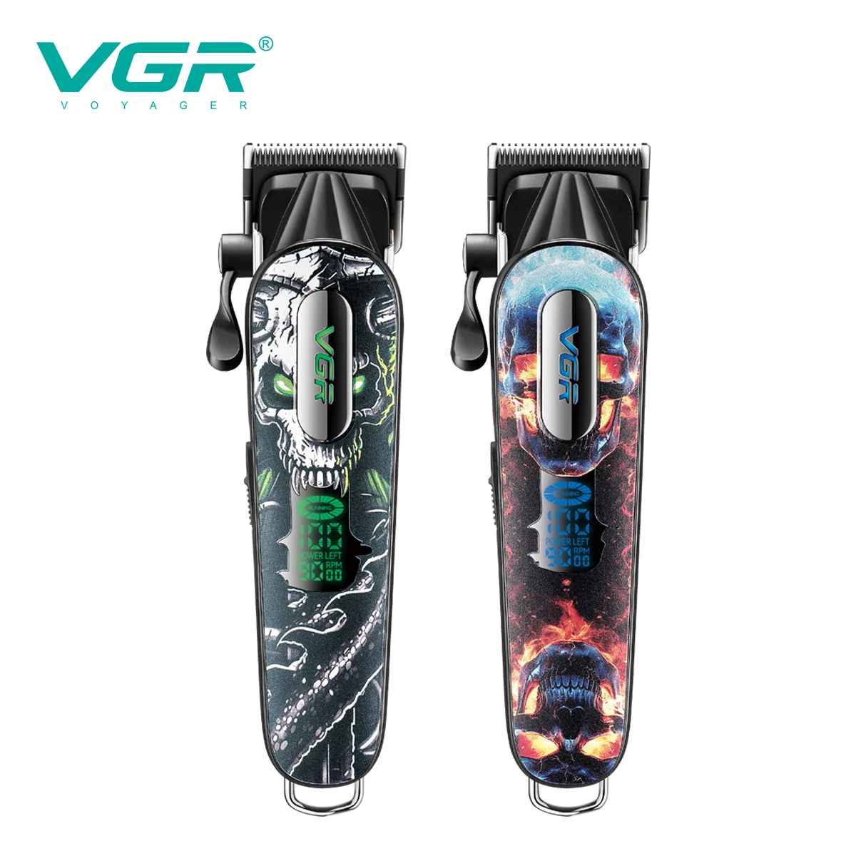 VGR Hair Clipper Professional Trimmer 9000 RPM Barber Hair Cutting Machine Rechargeable Trimmer Metal Clipper for Men V-279