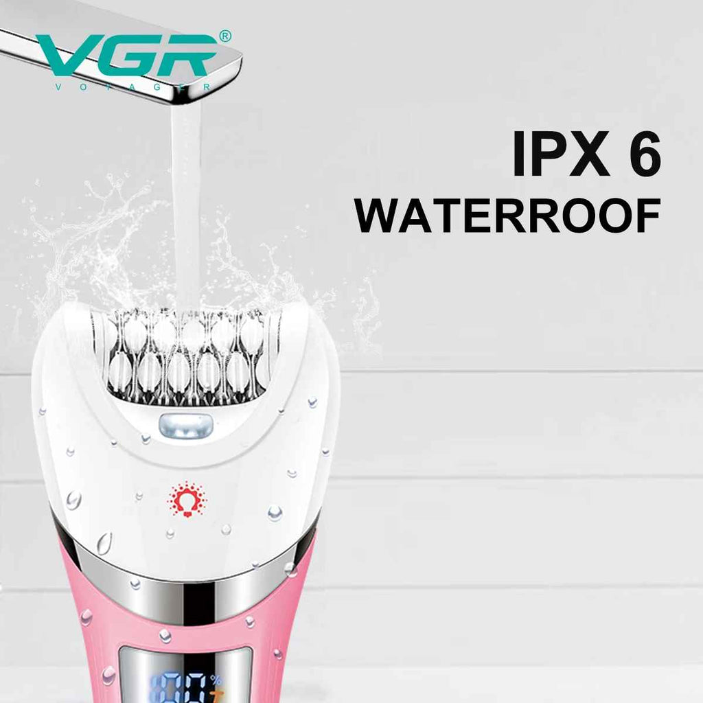 VGR V-759 5-in-1 Multi functional Hair Trimming Set Deep Cleaning Body Hair Removal Device Alloy Blade Hair Removal Device
