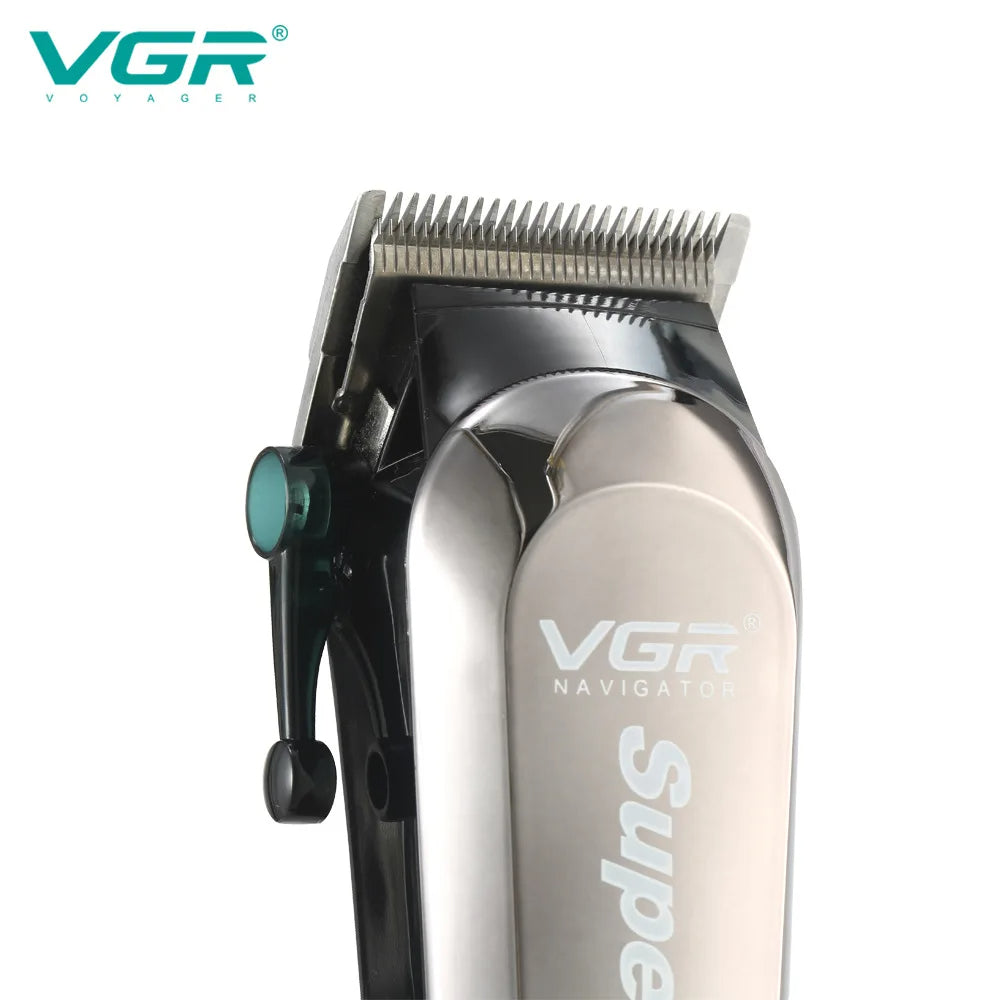 VGR 060 New Electric Hair Clipper Professional Personal Care Barber Limit Comb Household Trimmer For Men Clippers V-060