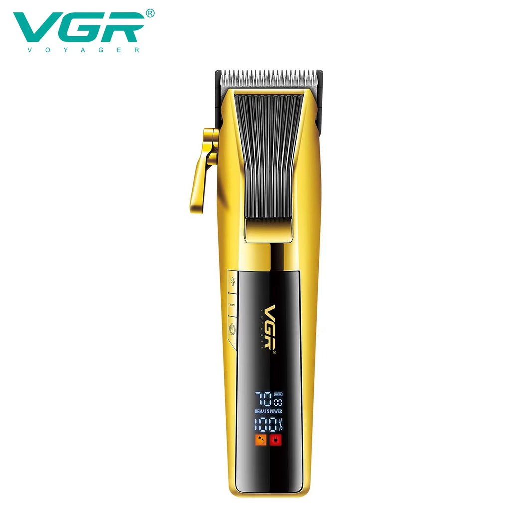 VGR Professional Trimmer Hair Clipper Cordless Hair Beard Trimmer Men's Electric Hair Trimmer Rechargeable Adjustable Set V-177 clipper shaver
